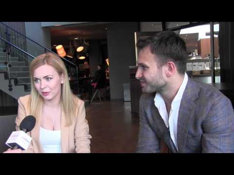 ESCKAZ in Amsterdam: Vaidas Baumila & Monika Linkytė (Lithuania) interview (Eurovision In Concert)