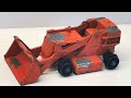 Drott Excavator No 58 Matchbox Restoration Diecast Model Makeover Making Catepilars