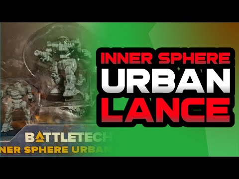Unboxing The Inner Sphere Urban Lance! Battletech Review!