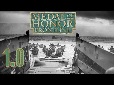 Medal of Honor: Frontline [PS2] Non Commentary Playthrough - Part 1: 75TH ANNIVERSARY OF D-DAY