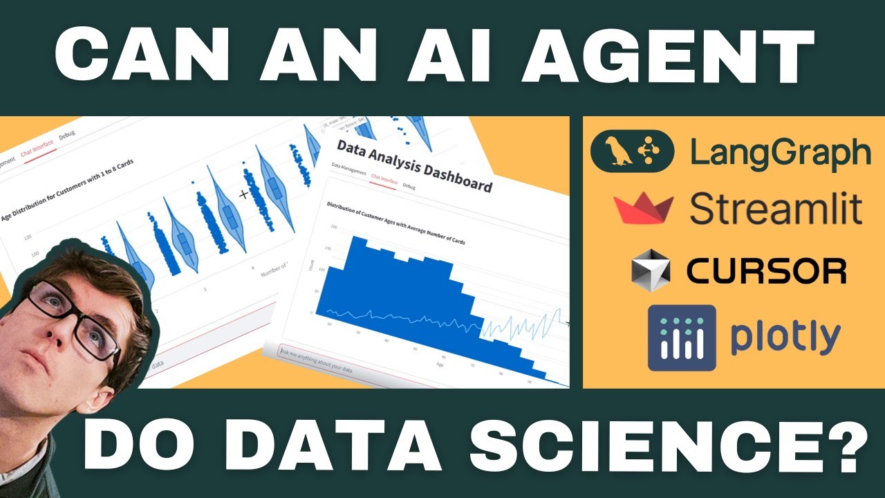 Can an AI Agent do Data Science? | Advanced Tutorial in LangGraph + Python + Cursor + Streamlit