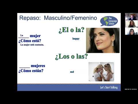 Spanish Foundations 1 Lesson 8 2022 Arianne Andrea