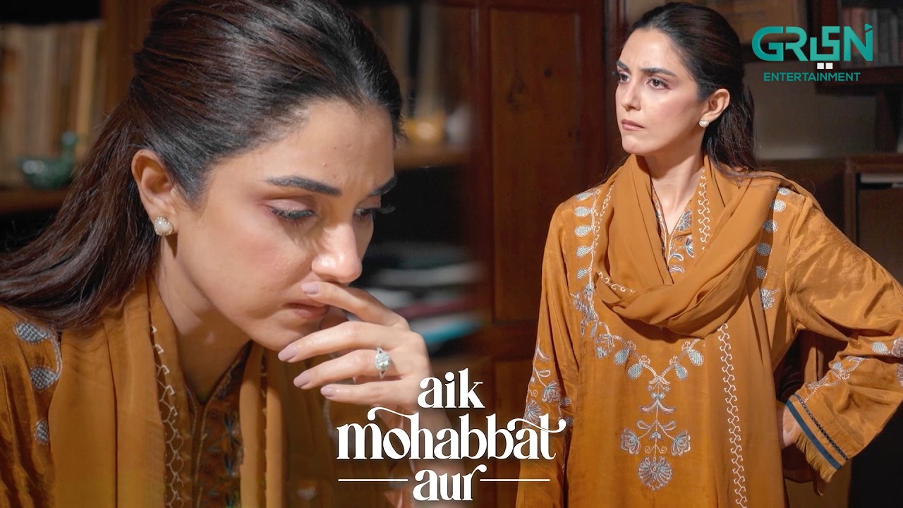 Khushbakht Haqeeqat Jaan Kar Sharminda | Ahad Raza Mir | Maya Ali | Aik Mohabbat Aur | Green TV