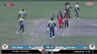 US OPEN CRICKET 2020 DAY FOUR AFGHAN ZWANAN VS PARAM VEERS