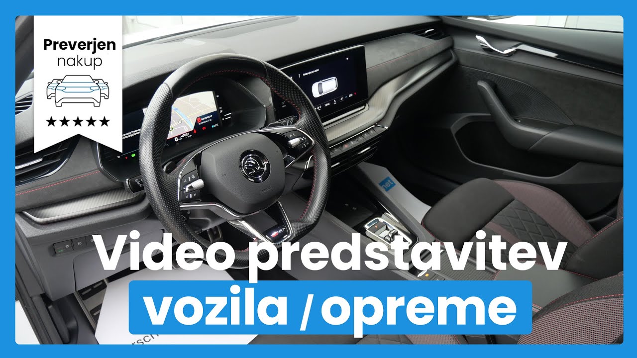 Škoda Octavia Combi RS 2.0 TDI DSG - SLOVENSKO VOZILO