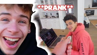 BEHIND THE SCENES OF BRENT RIVERA'S VIDEOS + pranks video