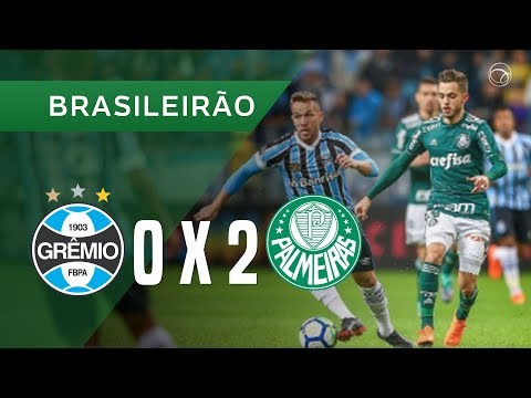 GRÊMIO 0 X 2 PALMEIRAS - 06/06 - BRASILEIRÃO 2018