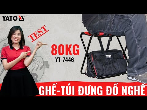 Складной стул с сумкой для инструмента YATO (YT-7446)