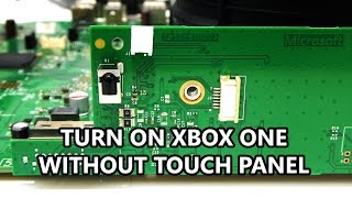 How to turn on / eject your Xbox One manually from the power board