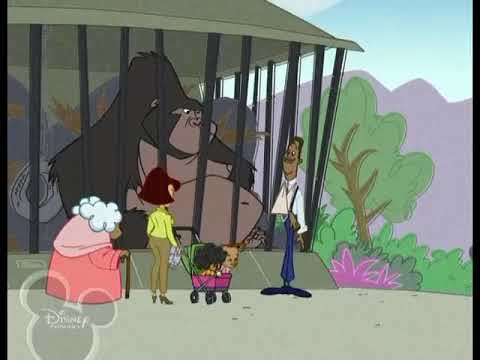 The Proud Family Oscar feeds gorilla a Proud Snacks