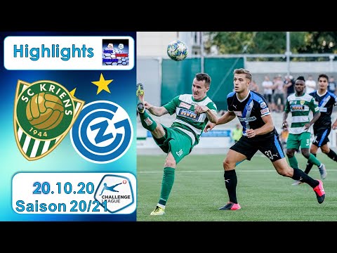 Highlights: SC Kriens vs Grasshopper Club Zürich (20.10.2020)