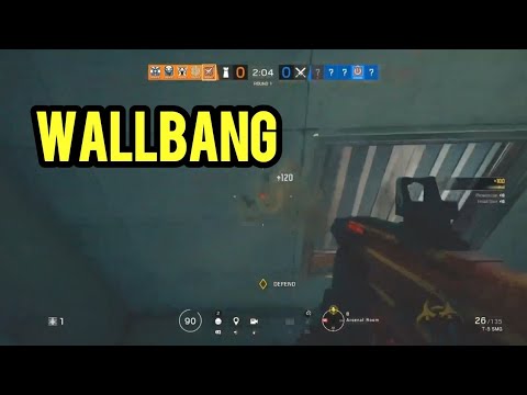 Crazy Wallbangs - Ranked Highlights - Rainbow Six Siege