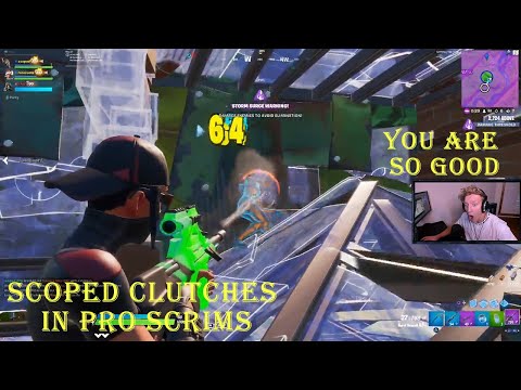 Scoped Carries Tfue In Pro Customs!!