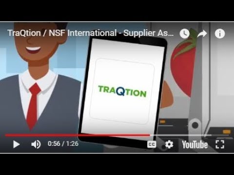 TraQtion / NSF International - Supplier Assurance