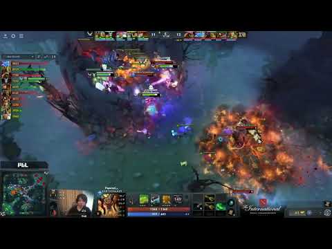 RNG.Kaka misses the echo slam and still won the fight! RNG VS Xtreme Gaming