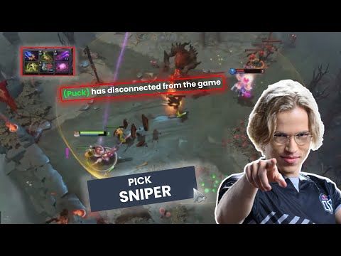 Topson Breaks the Meta! Magic Sniper Destroys Puck Mid 🔥