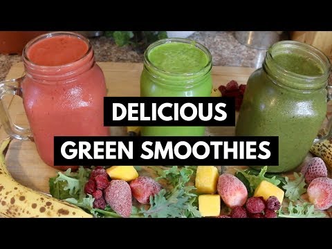 How to Make GREEN SMOOTHIES Taste Good! Delicious Nutrient Packed Smoothies for Summer
