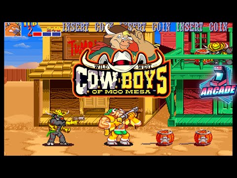 Wild West C.O.W.-Boys of Moo Mesa - (ARCADE - FULL GAME) - Longplay/Playthrough