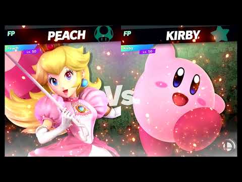 Super Smash Bros Ultimate Amiibo Fights – 3pm Poll Peach vs Kirby