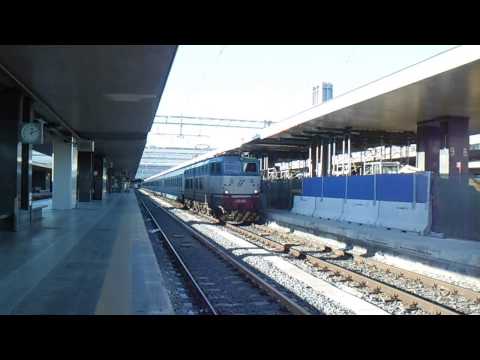E656.040 in partenza con l' IC 707 Roma Termini - Taranto