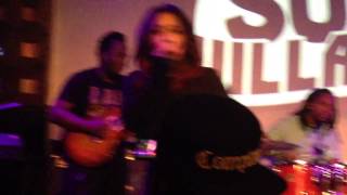 Tiffany Evans performs " Red Wine "  live at SOBs Sol Village