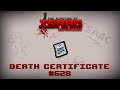 Death Certificate - Binding of Isaac: Repentance Item Guide