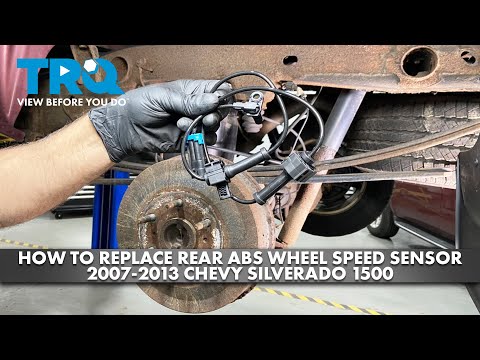 How to Replace Rear ABS Wheel Speed Sensor 2007-2013 Chevrolet Silverado 1500