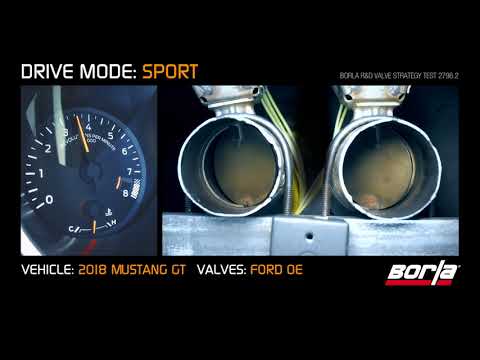 How the Active Exhaust Valves on a 2018 Ford Mustang GT Work [All Exhaust Modes Compared]