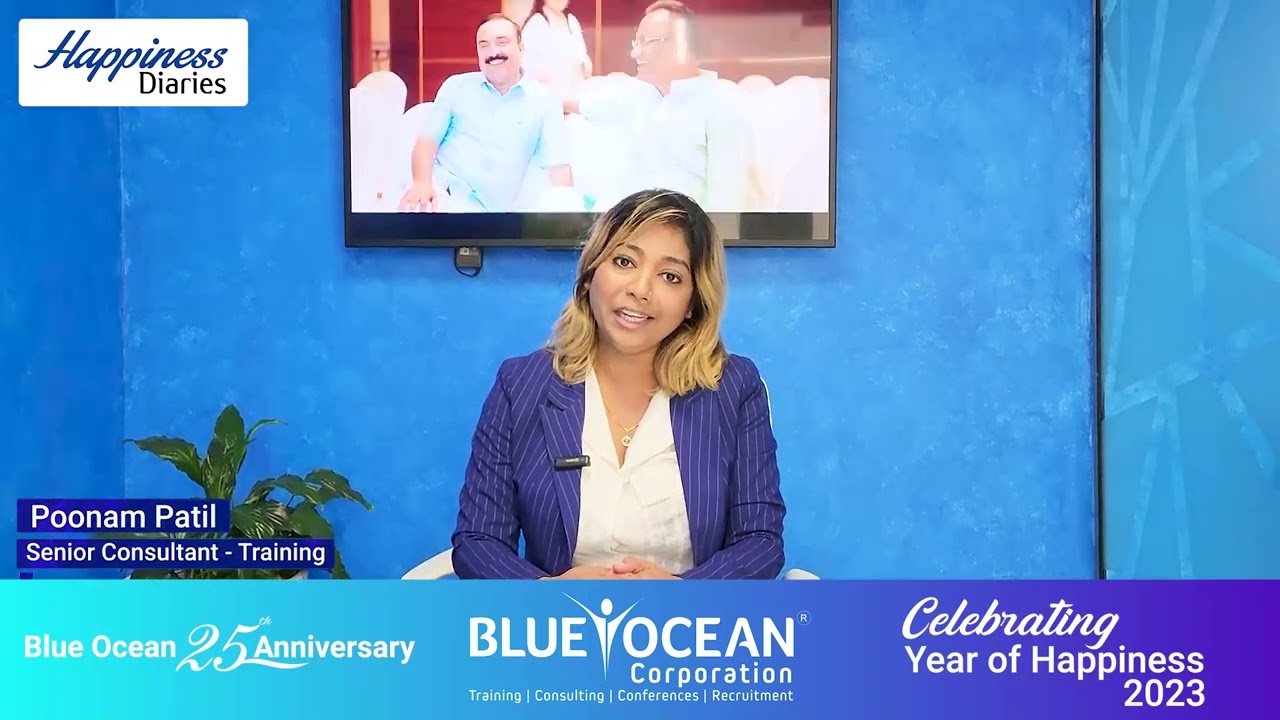 Blue Ocean Corporation Happiness Diaries 2023 - Poonam Patil