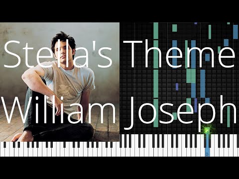 🎹 Stella's Theme, William Joseph, Synthesia Piano Tutorial