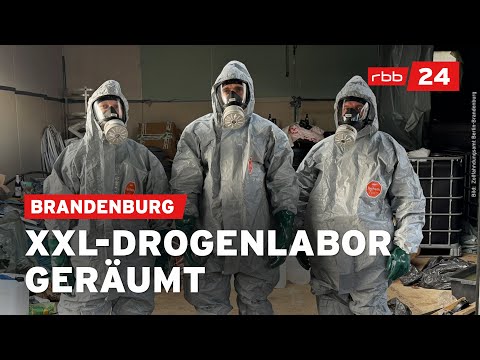 Was steckt hinter dem geräumten Drogenlabor in Brandenburg? | rbb24 Spezial