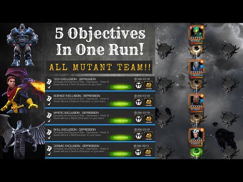 EoP Depression: Final Week with All Mutant Team