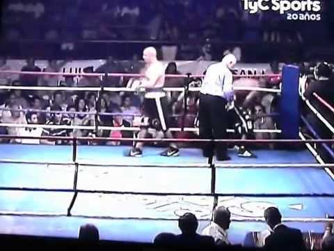 Alejandro Valori vs. Ahumada: ganó Mojarra por abandono de Ahumada