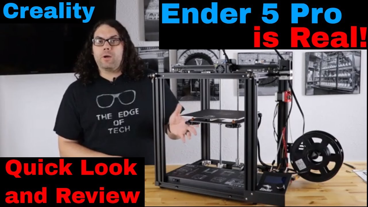 Quick look at the NEW Ender 5 Pro - Spoiler alert IT'S A REAL THING!