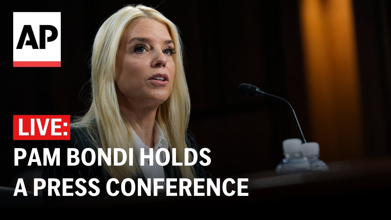 LIVE: Attorney General Pam Bondi holds a press conference