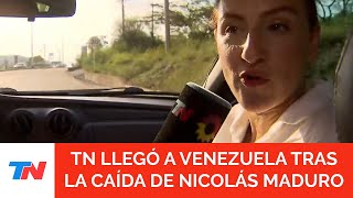 TN EN VENEZUELA: Carolina Amoroso recorre las calles fronterizas el día después de la caída de Mauro