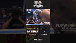 新日本プロレス『BEST OF THE SUPER Jr.28』(11.27) 第6試合