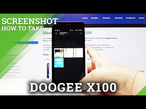 How to Take Screenshot in DOOGEE X100 - Catch Display