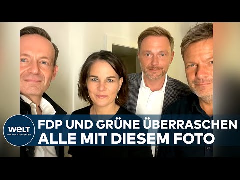 WAHL 2021: Das gab es noch nie! Grüne und FDP überraschen mit Instagram-Posting von Sondierungen