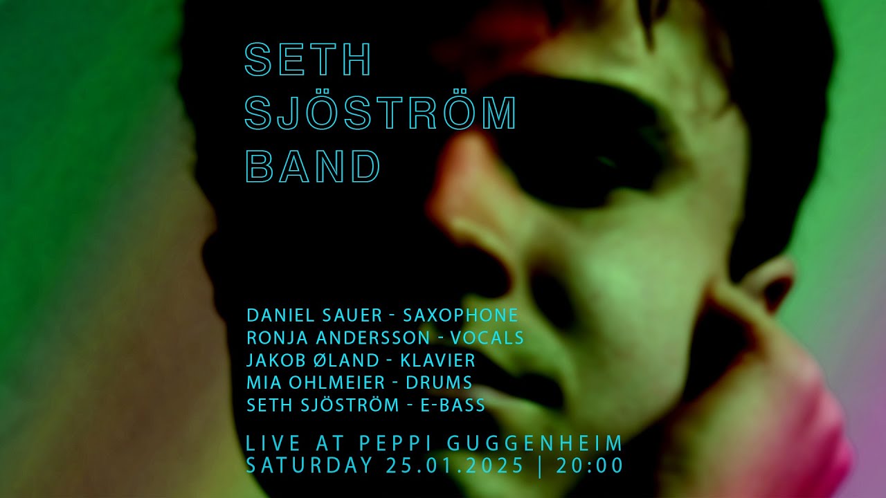 Peppi Guggenheim Berlin Live Concert: Seth Sjöström band