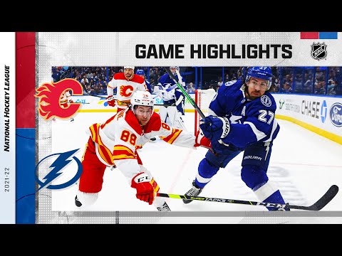 Flames @ Lightning 1/6/22 | NHL Highlights