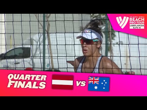 Tina/Anastasija vs. Mariafe/Clancy - Quarter Finals Highlights Uberlandia 2023 #BeachProTour