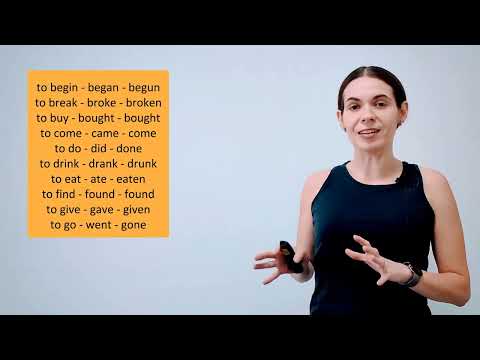 Forma a treia a verbelor neregulate din limba engleza