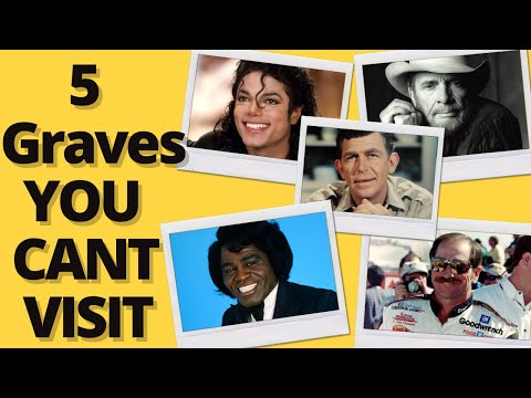 Top 5 Celebrity Graves You Can’t Visit – Hidden, Secret, or Off Limits