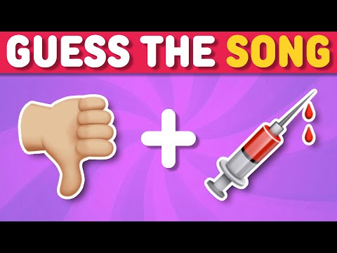 GUESS THE MOST POPULAR SONGS BY EMOJI 🎤 | Song Quiz