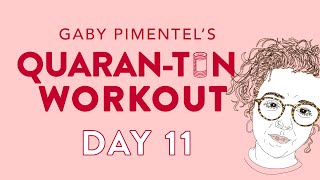 *DAY 11* QUARAN-TIN EXERCISE PLAN | ELDERLY ISOLATION HOME WORKOUT | CORONAVIRUS QUARANTINE