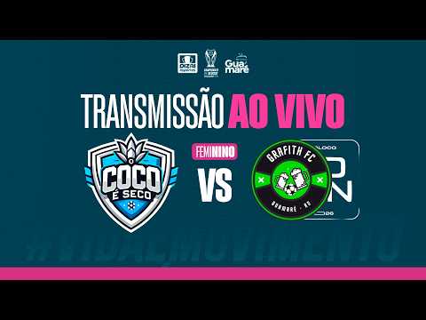 TV CÂMARA DE GUAMARÉ: (FINAL) O COCO É SECO X GRAFITH FC (FEMININO) | CAMPEONATO DE BLOCO 2026