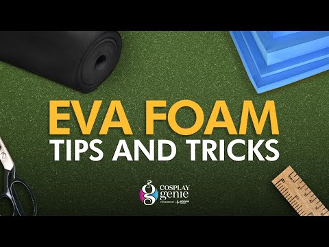 How to work with EVA FOAM - Tips & Tricks | Cosplay Genie