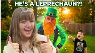 My DAD IS a LEPRECHAUN! 🍀The EVIL ELF LEPRECHAUN is CONTROLLING Aubrey and CAleb's DAD!