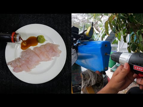 Cook And Repair: Cero Mackerel & Kayak Rudder Sheared/Broken Bolt Repair